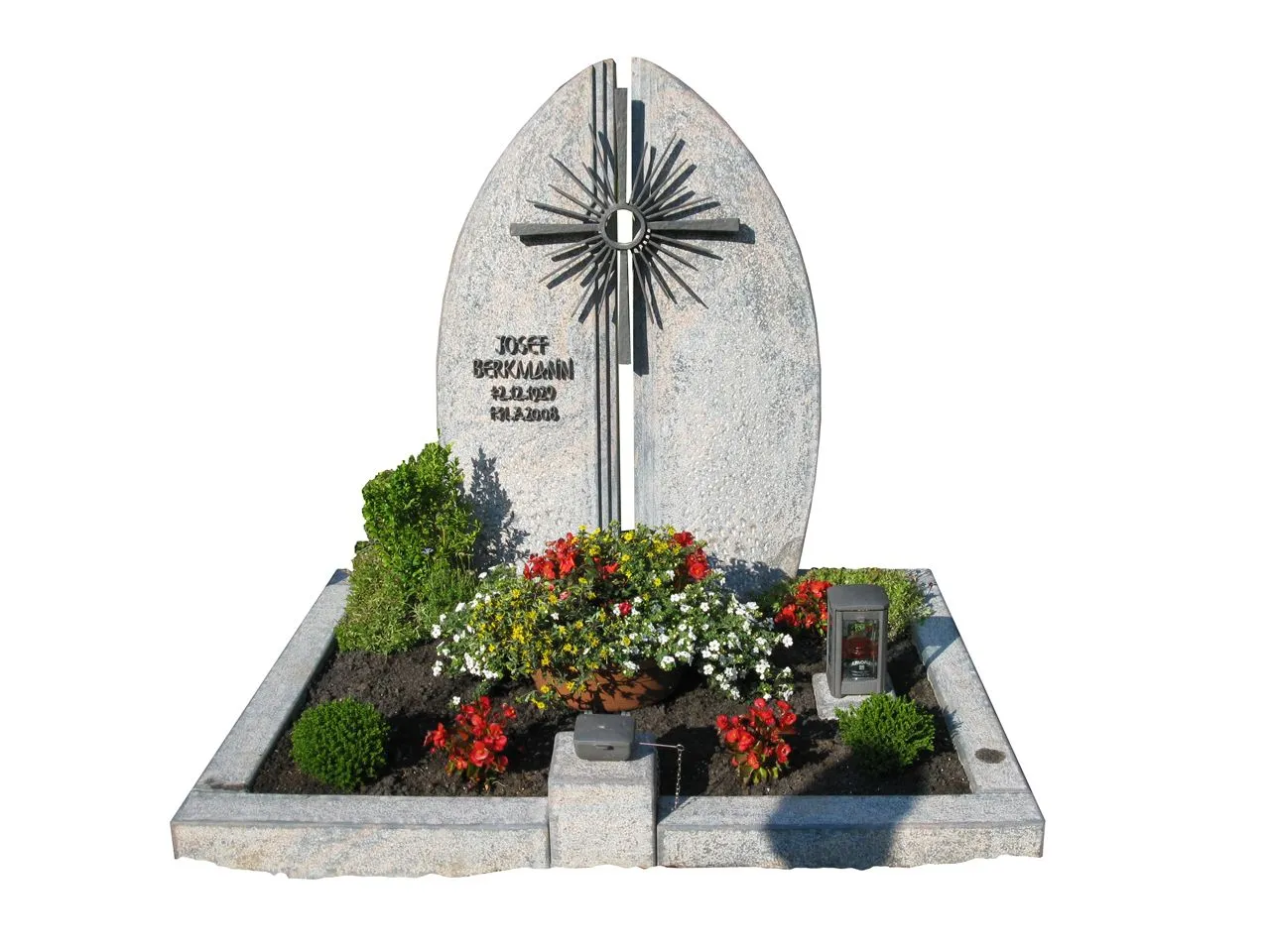 Doppelgrabstein Berkmann