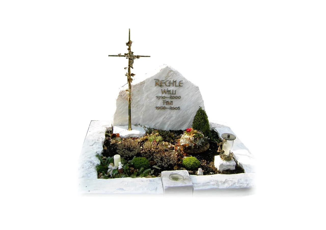 Doppelgrabstein Rechle