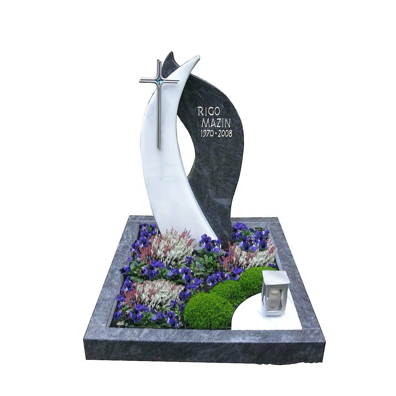 Einzelgrabstein Mazin