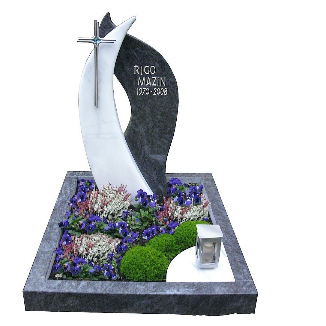 Einzelgrabstein Mazin