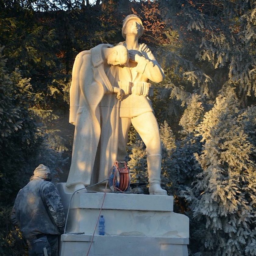 Restaurierung Statue